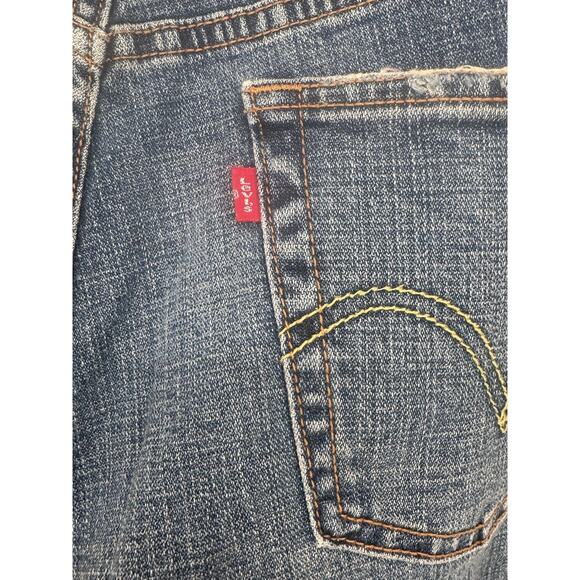 Levis 515 Jeans Womens 16M Blue Boot Cut Stretch Classic Denim Western Ranchwear - Picture 3 of 11
